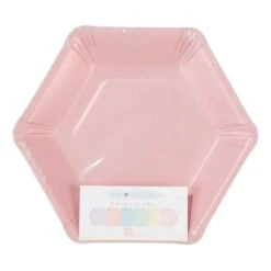 We ♥ Pastels Hexagonal Plates -Perfect Party Store PASTEL PLATE HEX 1 52b3a967 05a4 45f8 afac f90ef1b0f1a2