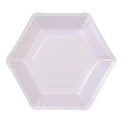 We ♥ Pastels Hexagonal Plates -Perfect Party Store PASTEL PLATE HEX 6 53ffaf17 7d2f 4b68 8caa b2b8abe0d528