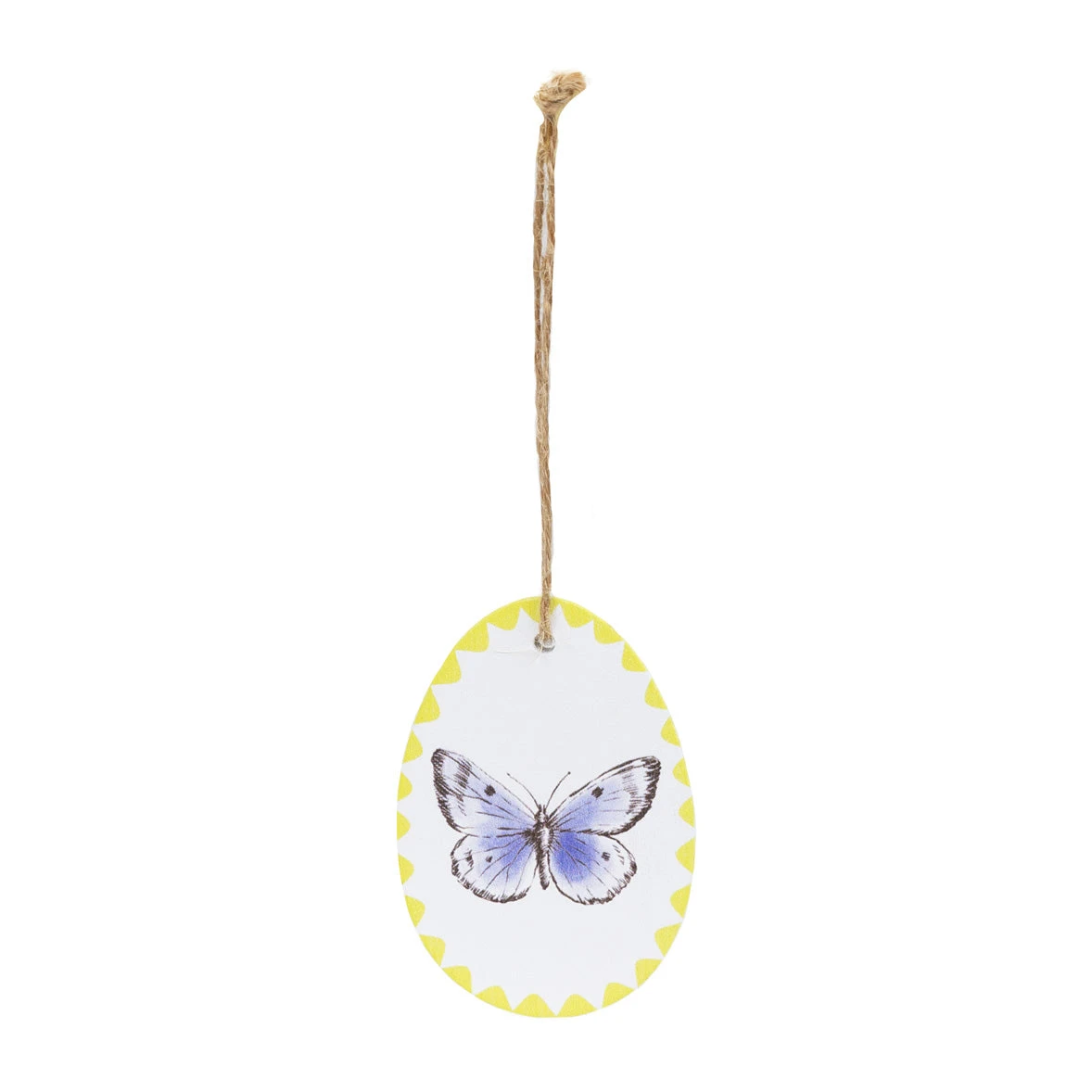Easter Egg Wooden Hanging Decorations - 3 Pack 5 Easter Egg Wooden Hanging Decorations - 3 Pack - Image 5