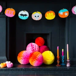 Rainbow Paper Honeycomb Decorations - 3 Pack 14 Rainbow Paper Honeycomb Decorations - 3 Pack -Perfect Party Store PUMPKIN BRIGHTS 13 fcfa8b22 b935 4d79 9a9a 5dc63473a87c