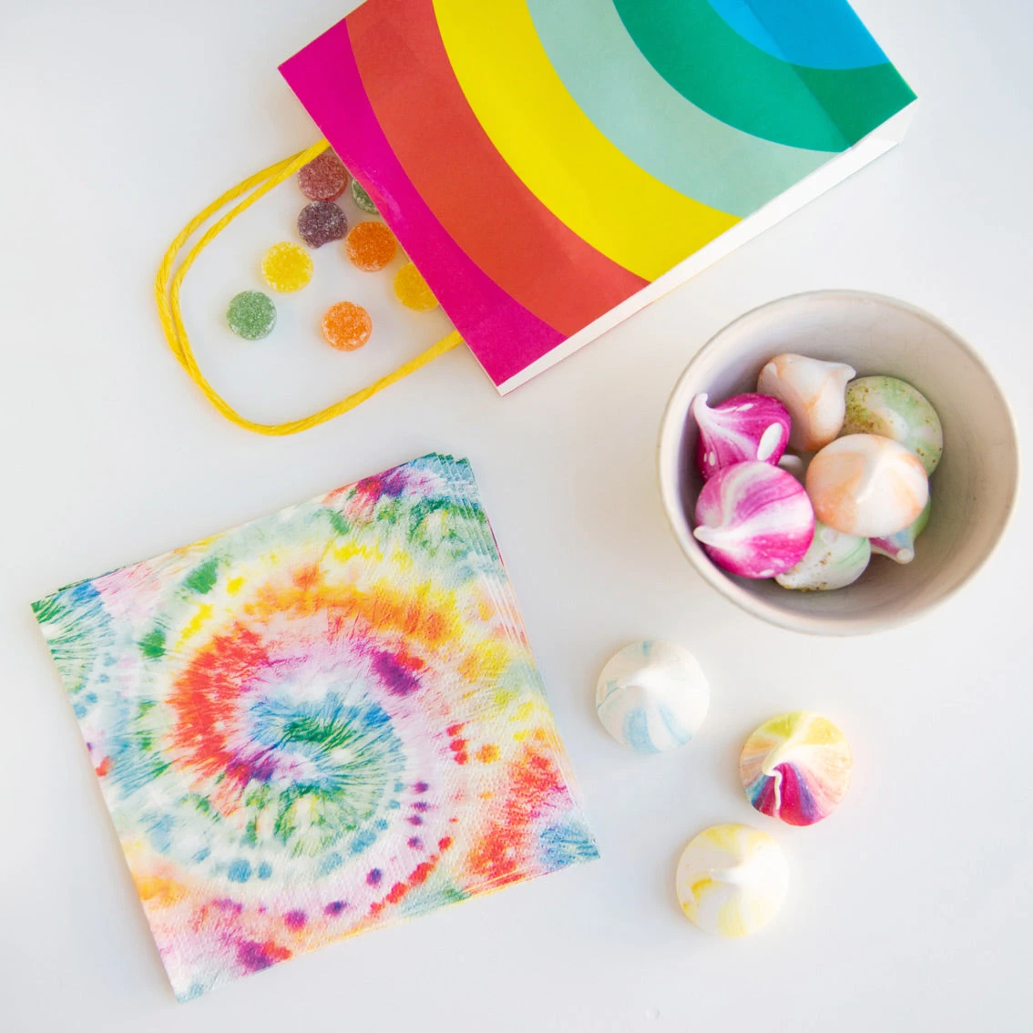 Birthday Brights Rainbow Treat Bag 2 Birthday Brights Rainbow Treat Bag - Image 2