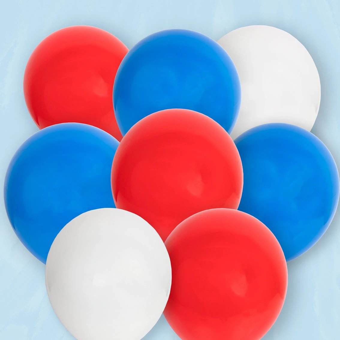 Red, White And Blue Latex Balloons - 16 Pack 4 Red, White And Blue Latex Balloons - 16 Pack - Image 4