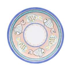 Moroccan Souk Fish Paper Plates - 10 Pack -Perfect Party Store SOUK PLATE FISH 3