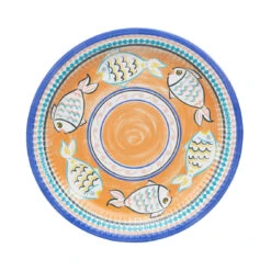 Moroccan Souk Fish Paper Plates - 10 Pack -Perfect Party Store SOUK PLATE FISH 4