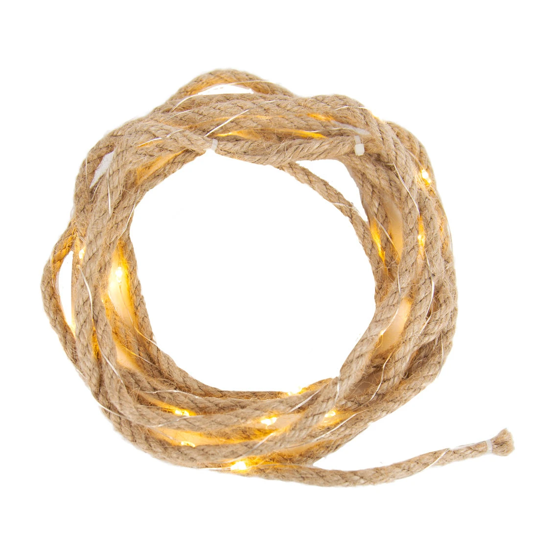 Rustic Rope String Lights - 3m 1 Rustic Rope String Lights - 3m