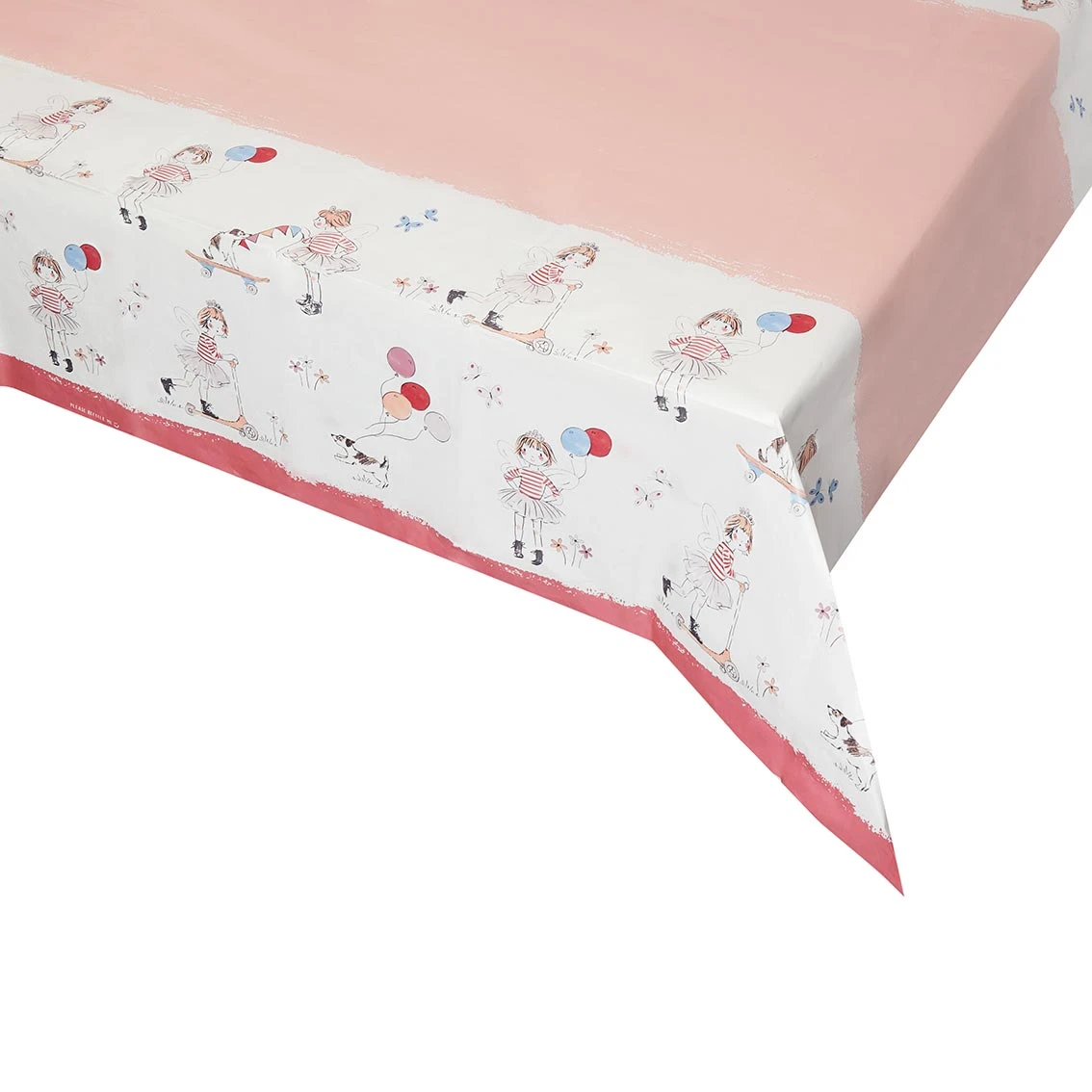 Tilly & Tigg Pink Recyclable Paper Table Cover 5 Tilly & Tigg Pink Recyclable Paper Table Cover - Image 5