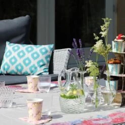 White, Floral Edged Paper Table Cover -Perfect Party Store TS VINTAGE BUNDLE 65 b77f42fd 81e5 4cef 8524 94e6c2520dd8