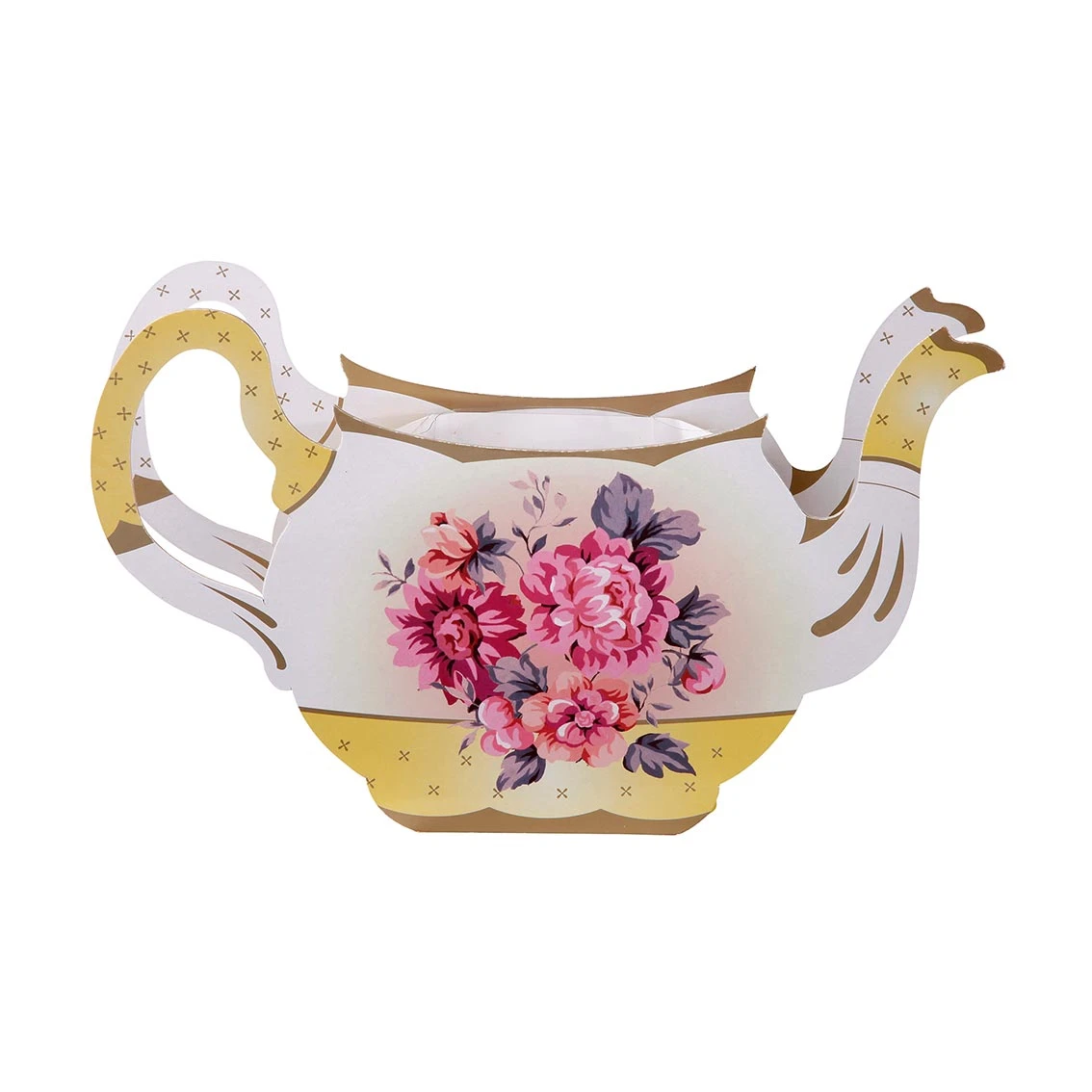 Floral Teapot Vase 4 Floral Teapot Vase - Image 4