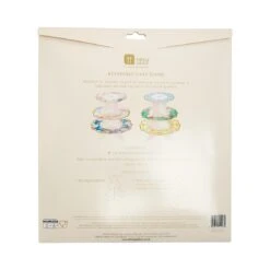 Multicoloured 3 Tier Cardboard Cake Stand 14 Multicoloured 3 Tier Cardboard Cake Stand -Perfect Party Store TS8 CAKESTAND 2