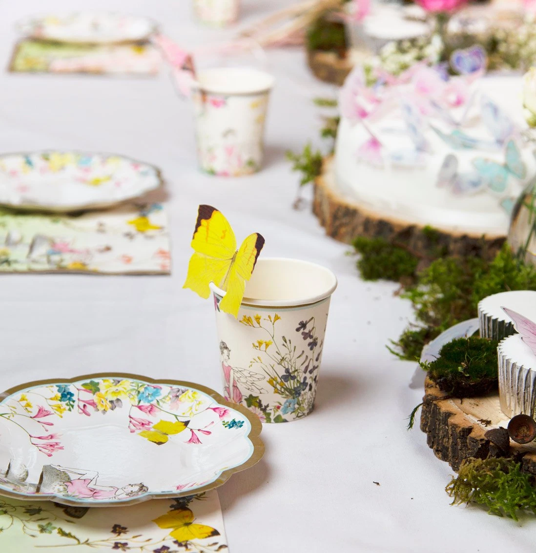 Butterfly & Fairy Paper Cups - 12 Pack 10 Butterfly & Fairy Paper Cups - 12 Pack - Image 10