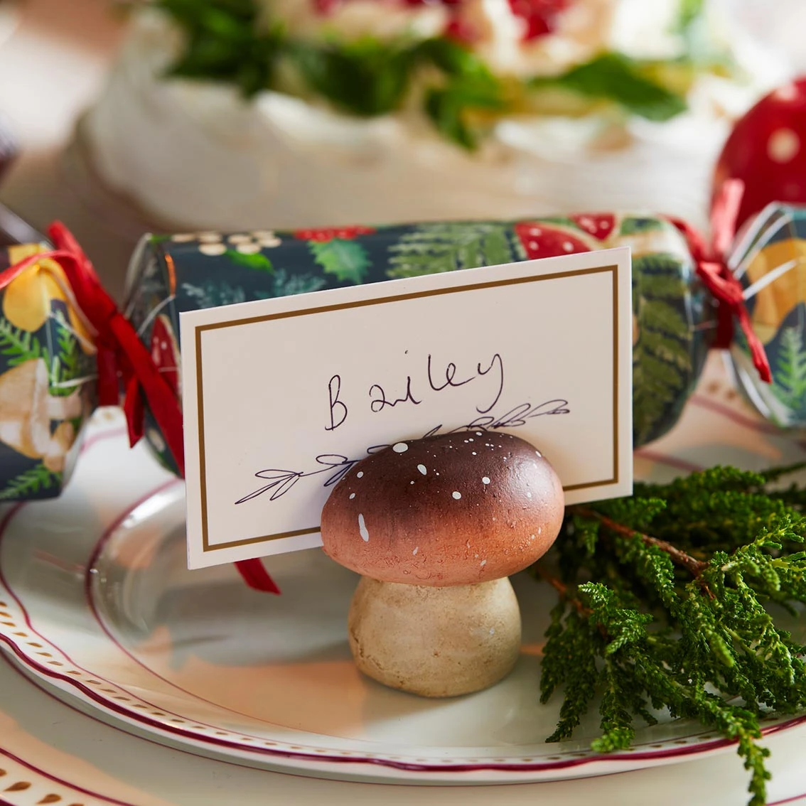 Woodland Mushroom Place Card Holders -4 Pack 2 Woodland Mushroom Place Card Holders -4 Pack - Image 2