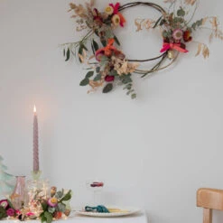 Purple Spiral Candles - 4 Pack -Perfect Party Store TT Wreath tutorial final 1 443eb9b5 cc7f 400d b524 194aea1a048f