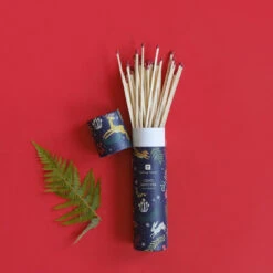 Woodland Flora & Fauna Dark Blue Tube Of Matches 7 Woodland Flora & Fauna Dark Blue Tube Of Matches -Perfect Party Store TWILIGHT MATCHES 01