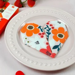 Recyclable Pink Floral Paper Napkins - 20 Pack -Perfect Party Store Valentines Day Photo 2 b512d4fb a793 40b6 8ca7 d2a5f690e8fc