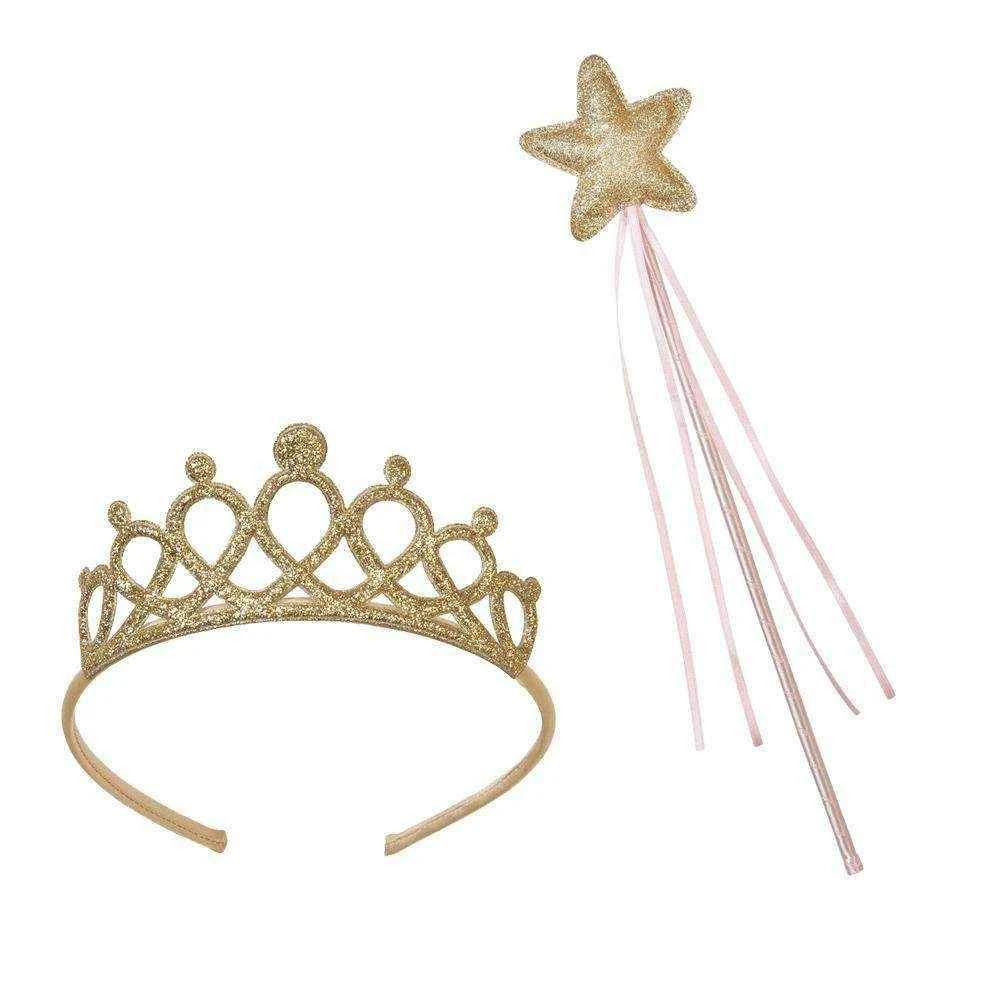 We ♥ Pink Gold Wand & Tiara Set 1 We ♥ Pink Gold Wand & Tiara Set